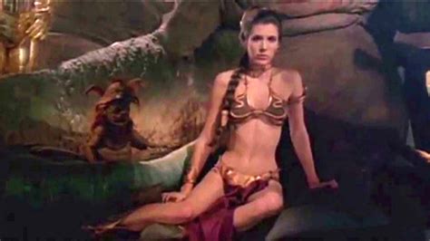 Leia In Gold Bikini Porno Thumbnailed Pictures