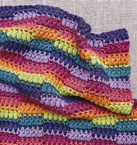 40 Colorful Afghans To Crochet From Knitting By Leonie Morgan