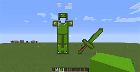 Building This Emerald Armor Statue Really Took A Lot Of Effort