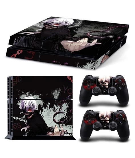 Playstation 4 Stickers Tokyo Ghoul Fashion Ps4 Decal Cover Console