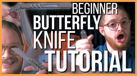 Your 5 First Butterfly Knife Tricks Beginner Balisong Tutorial Youtube