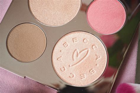 Becca X Chrissy Teigen Glow Face Palette Review Devoted To Pink