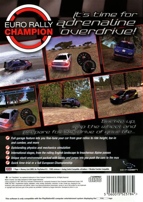 Euro Rally Champion 2004 Box Cover Art Mobygames