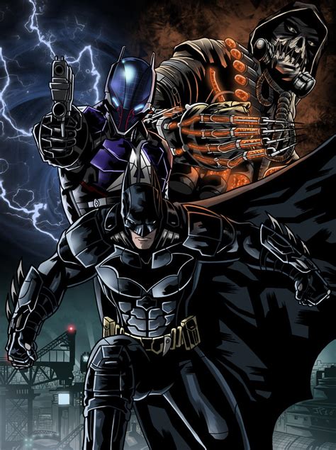 Batman Arkham Knight Poster To Colors By Jonathanpiccini Jp On Deviantart