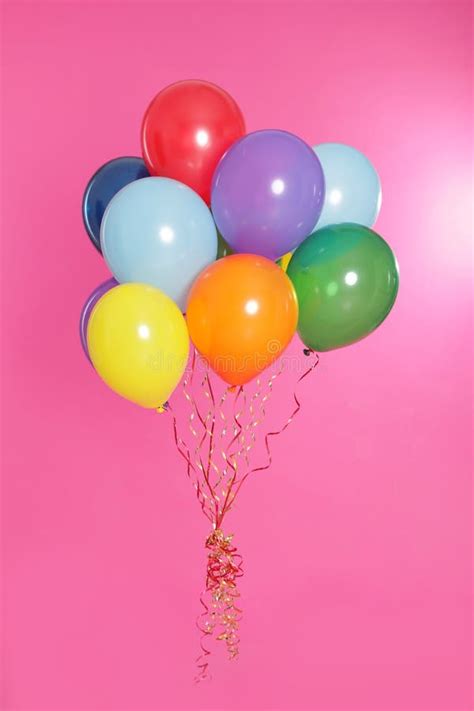 Bunch Of Bright Balloons Stock Photo Image Of Celebration 142366620