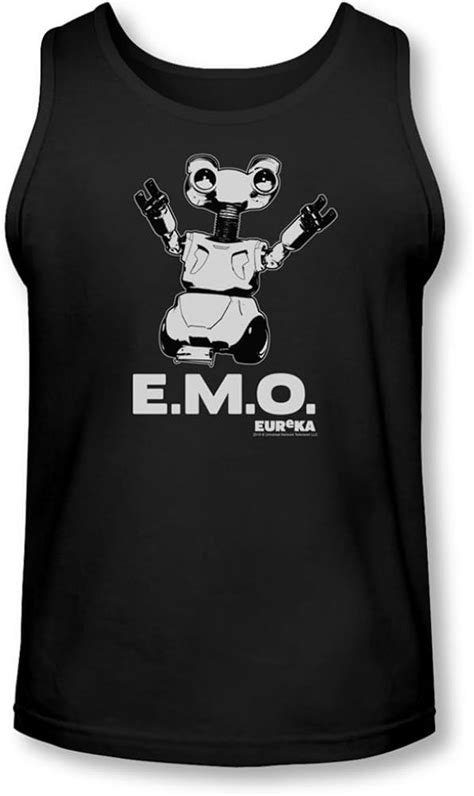 Eureka Mens Emo Tank Top X Large Black At Amazon Mens Clothing Store