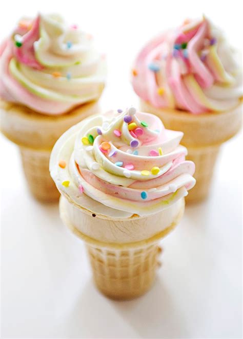 Ice Cream Cone Cupcakes Baked Bree