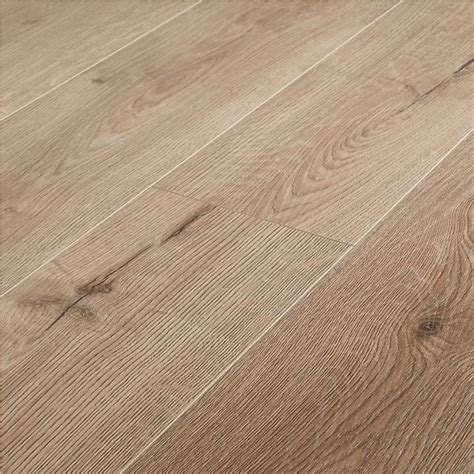 Stoke Natural Oak Effect Laminate Flooring Sample Diy At Bandq