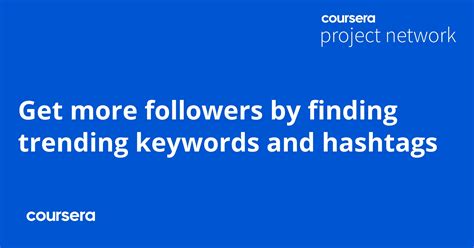 Get More Followers By Finding Trending Keywords And Hashtags
