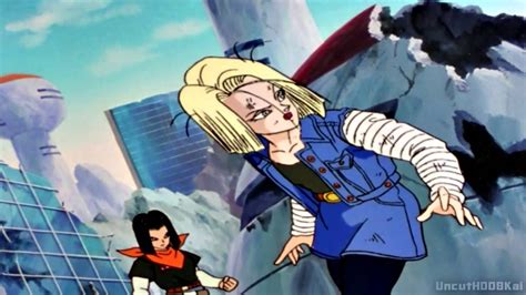 Android 18 is a beautiful blonde woman of average height and build she has blue eyes. Dragon Ball Z Kai - Future Trunks Kills Android 17 and 18 ...
