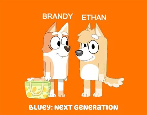 Bluey Next Generation Brandys Adopted Son By Kahdin On Deviantart