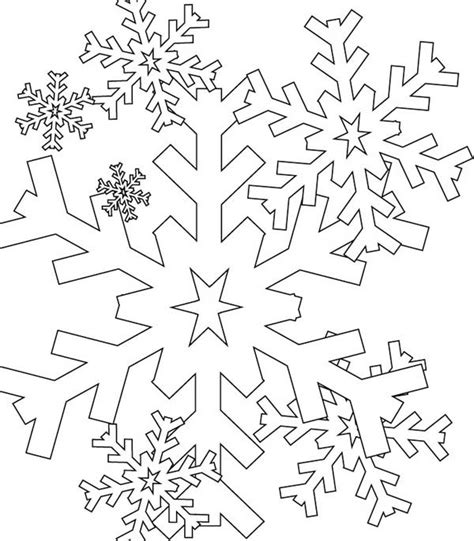 Christmas Snowflakes Everywhere Coloring Page - Download & Print Online