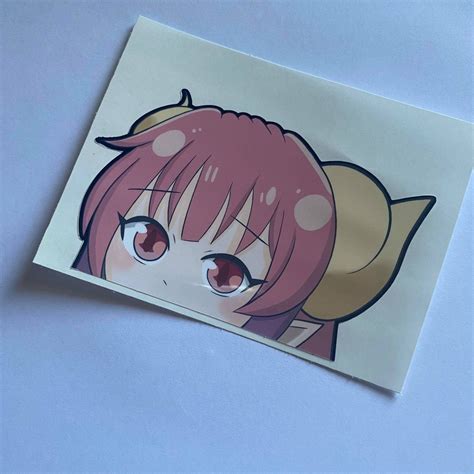 Miss Kobayashis Dragon Maid S Anime Vinyl Stickers Full Etsy