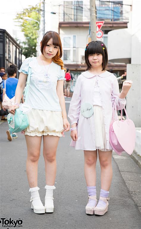 Harajuku Girls In Pastel Nile Perch W Angelic Pretty Liz Lisa And Katie