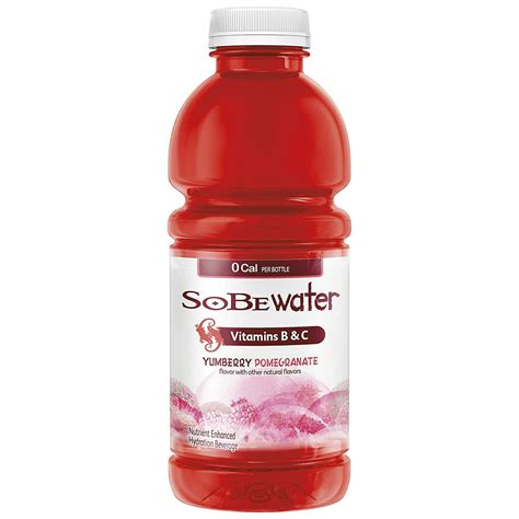 Sobe Water Vitamin Enhanced 0 Calories Yumberry Pomegranate 20