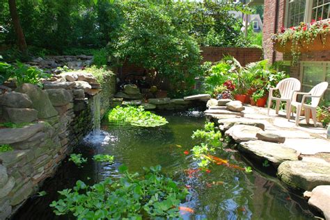 Building A Koi Pond Or Garden Pond How To Take Care Of Goldfish