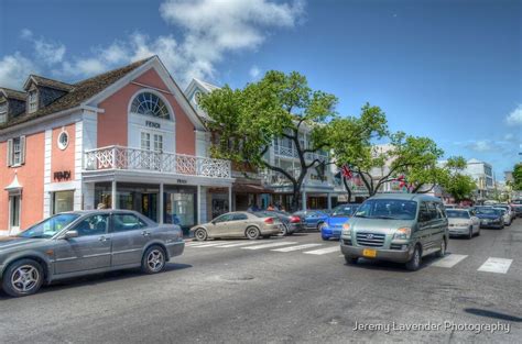 bay street in downtown nassau the bahamas by jeremy lavender photography redbubble