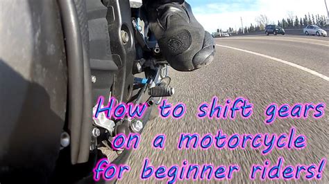 Shifting gears on a motorcycle is a complex operation. How to shift gears on a motorcycle . Multiple angle ...