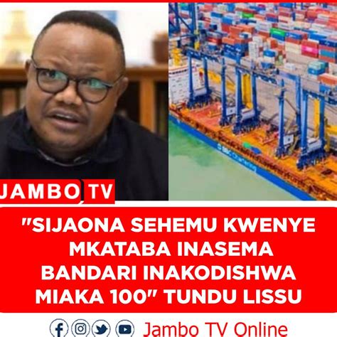 Jambo Tv On Twitter Kwenye Document Nyaraka Nilizoziona Kuhusu