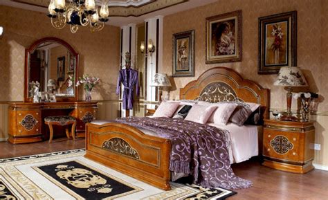 Renaissance Bedroom Furniture Luxury Italian Classic Furniture
