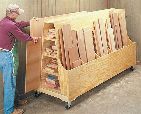 20 Scrap Wood Storage Holders You Can Diy Plywood Storage Lumber