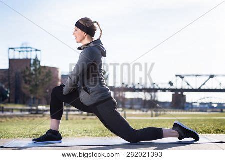 Babe Woman Stretching Image Photo Free Trial Bigstock