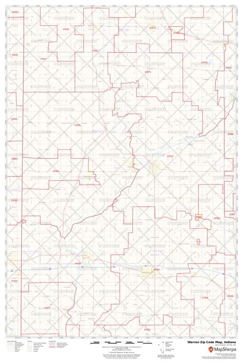 Indiana Zip Code Map Indiana Postal Code