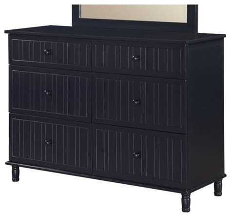 Coaster Zachary 6 Drawer Dresser Navy Blue Dressers By Homesquare