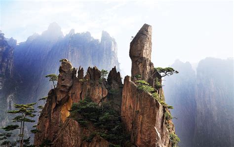 Huangshan Mountain Yellow Mountain China World Geopark Huangshan