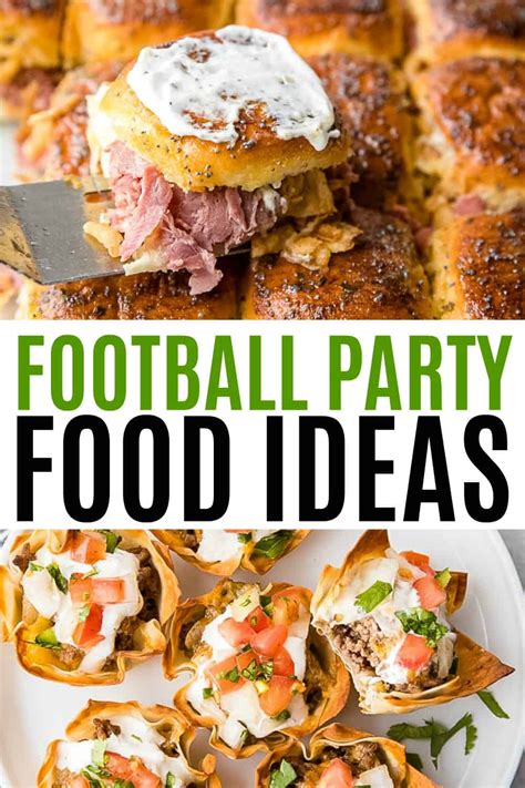 Football Party Food Ideas ⋆ Real Housemoms