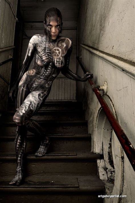 17 Best Images About Body Painting Steampunk On