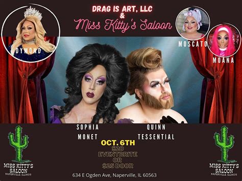 Drag Is Art Llc Presents Lgbt Miss Kittys Saloon Drag Queen Bingo Miss Kitty S Saloon