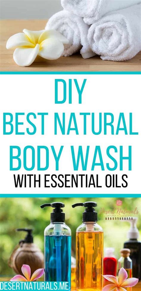How To Make Aromatherapy Body Wash With Essential Oil Diy Body Wash