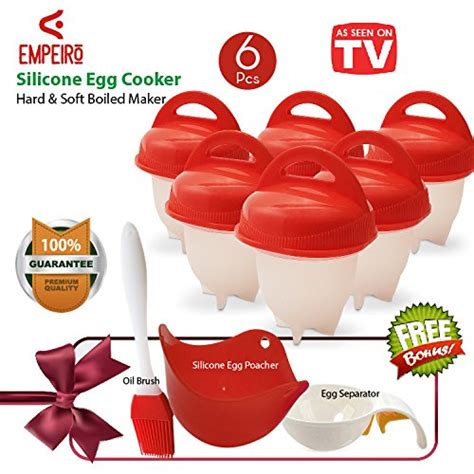 Egg Cooker Hard And Soft Silicone Egg Poachers Hard Boiled Eggs