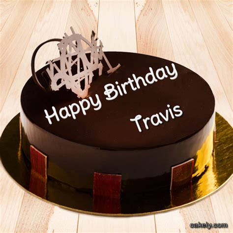 🎂 Happy Birthday Travis Cakes 🍰 Instant Free Download