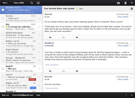 Official Gmail App For Iphone And Ipad Released