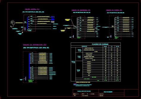 Electrical Wiring Schematic Office Dwg Block For Autocad Designs Cad