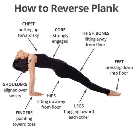 In short, plank exercises can make a huge improvement in your muscles overall, making them an amazingly effective exercise to perform. Reverse Planks That Help Strengthen The Core And Lower ...