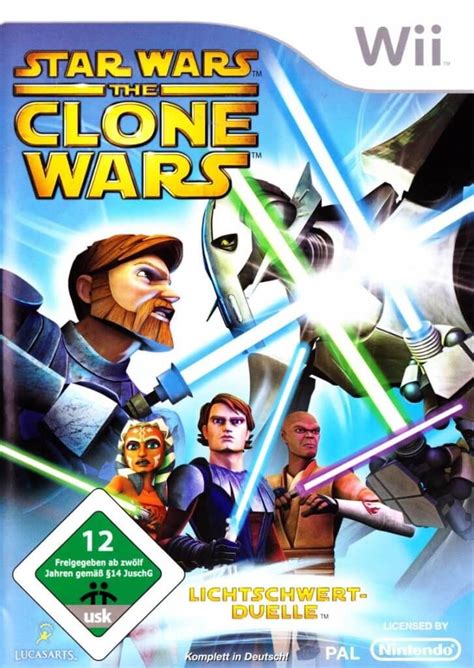 Juegos para wii 2019 mega wbfs: Star Wars The Clone Wars Lightsaber Duels PAL [Wii ...