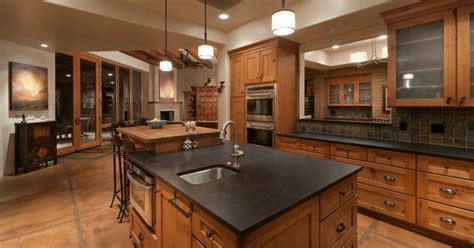 19 Beautiful Black Honed Granite Kitchen Countertops House Decors