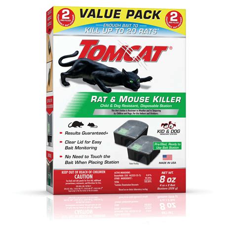 Tomcat Bait Station Blocks For Mice And Rats 2 Pk Ace Hardware