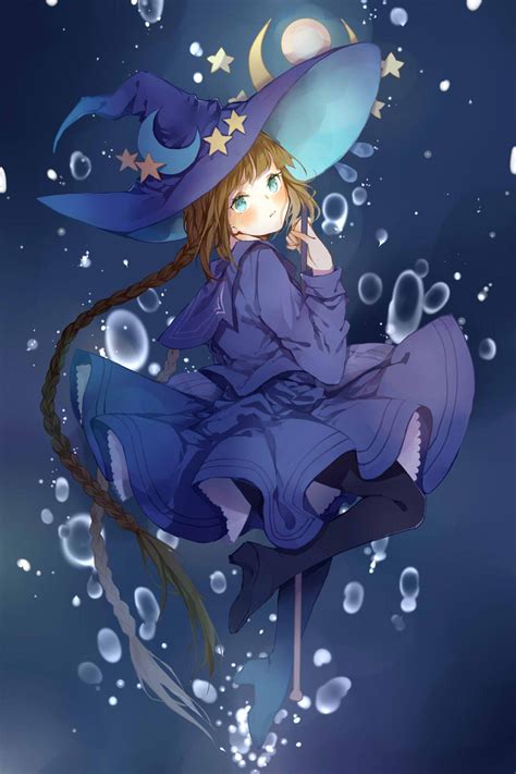 Anime Witch Girl Wallpapers Top Free Anime Witch Girl Backgrounds