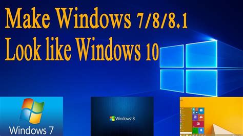 How To Install Windows 10 Theme In Windows 7881 2018 Make Windows