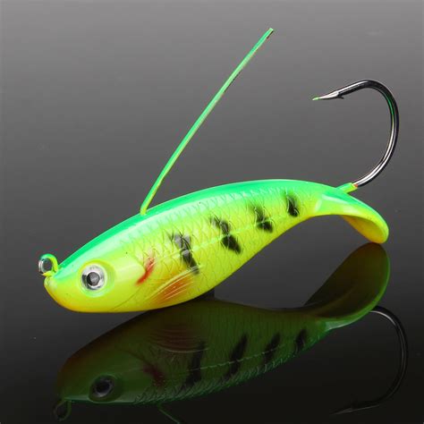Weedless Shad Sinking Lures - Pike Perch Zander Bass ...