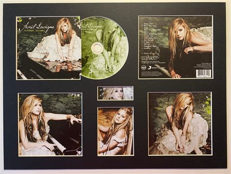 Avril Lavigne Goodbye Lullaby Ablum Display Deluxe Etsy