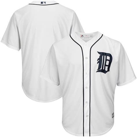 Majestic Athletic MLB Detroit Tigers Cool Base Home Jersey MLB From