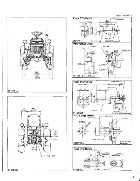 Kubota B5200 Tractor Service Repair Manual