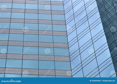 Office Building Window Glasses Stock Photo Image Of City