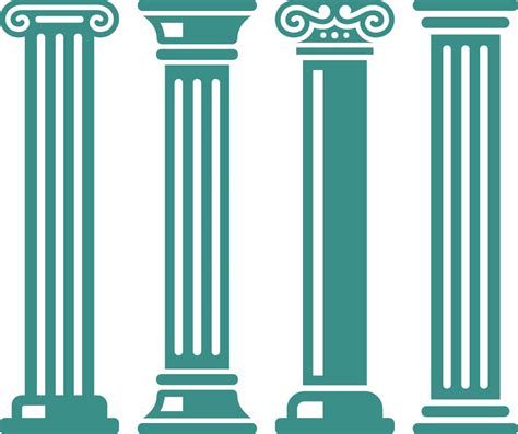 Clip Art Pillars And Columns