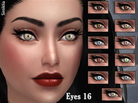 Sintikliasims Sintiklia Eyes 16 Sims Sims 4 Update Sims 4